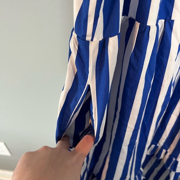 Tuckernuck Pomander Place Blue Stripe Avondale Dress - Picture 7 of 12